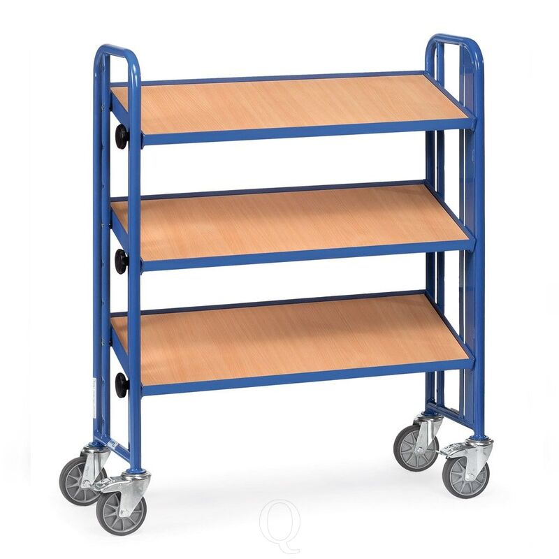 Bakkenwagen 250 kg met 3 houten etages 900x315 kantelbaar