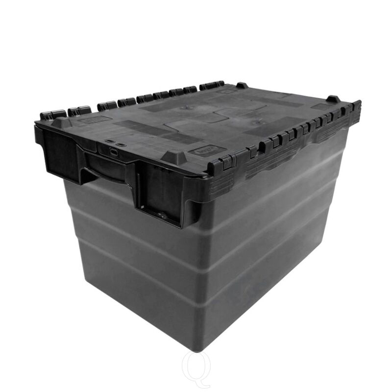 Begra distributiebak, transportbak 600x400x365 zwart