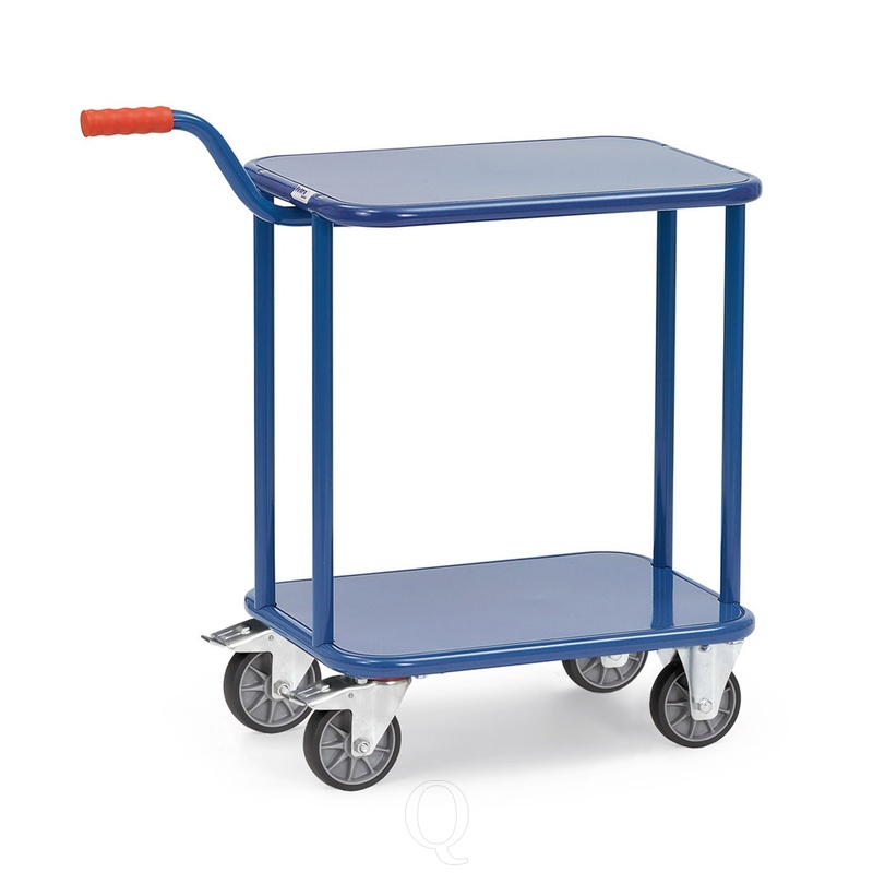 Greeproller 250 kg 600x500 mm met 2 stalen platforms