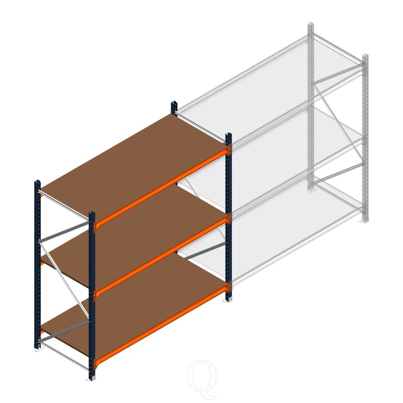 Grootvakstelling Kimer 1750x1500x800 3 niveaus beginsectie