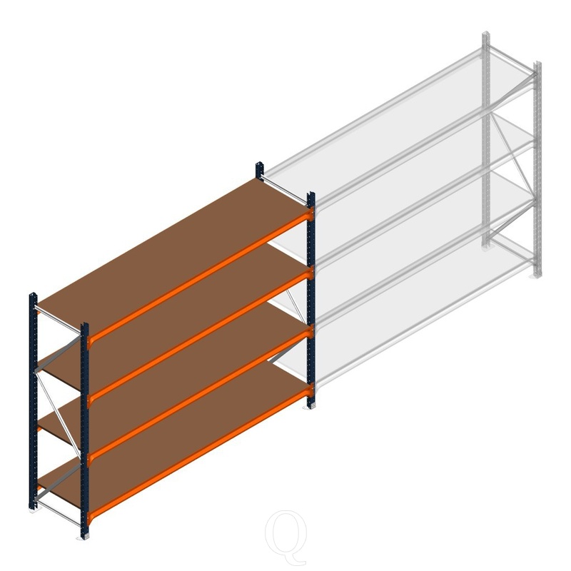 Grootvakstelling Kimer 1750x2250x600 4 niveaus beginsectie