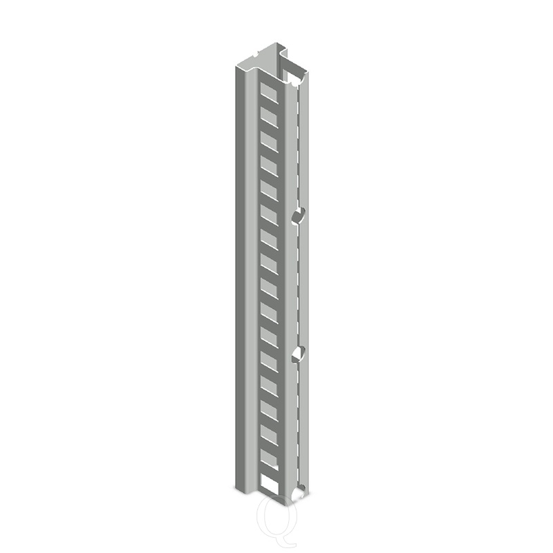 Stijl 2000 mm verzinkt voor Medium Duty Legbordstelling