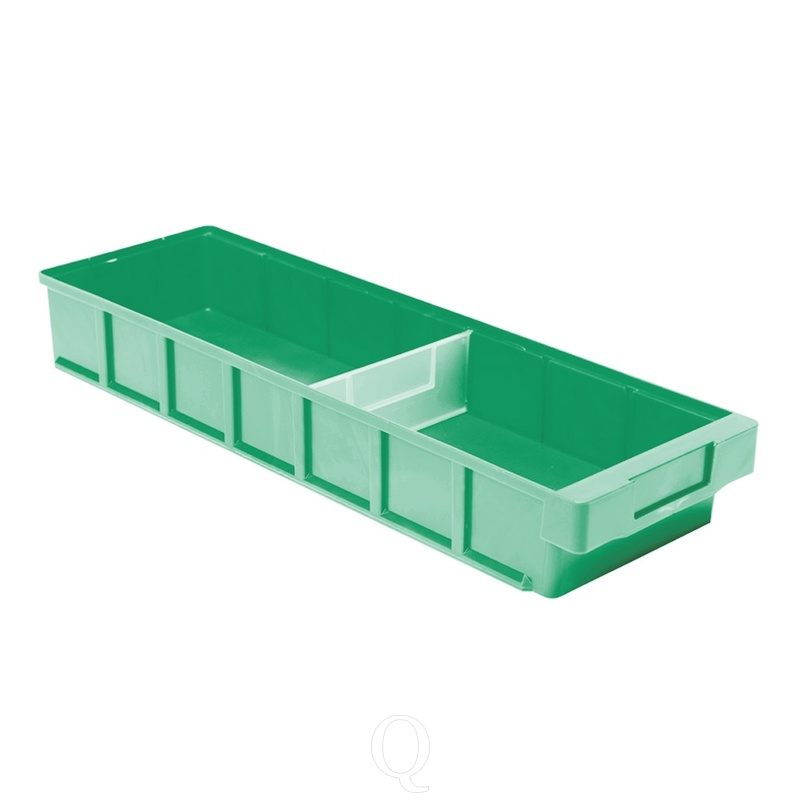 Plastic Bak, Magazijnbak, Magazijnstellingbak VKB 600x186x83 groen