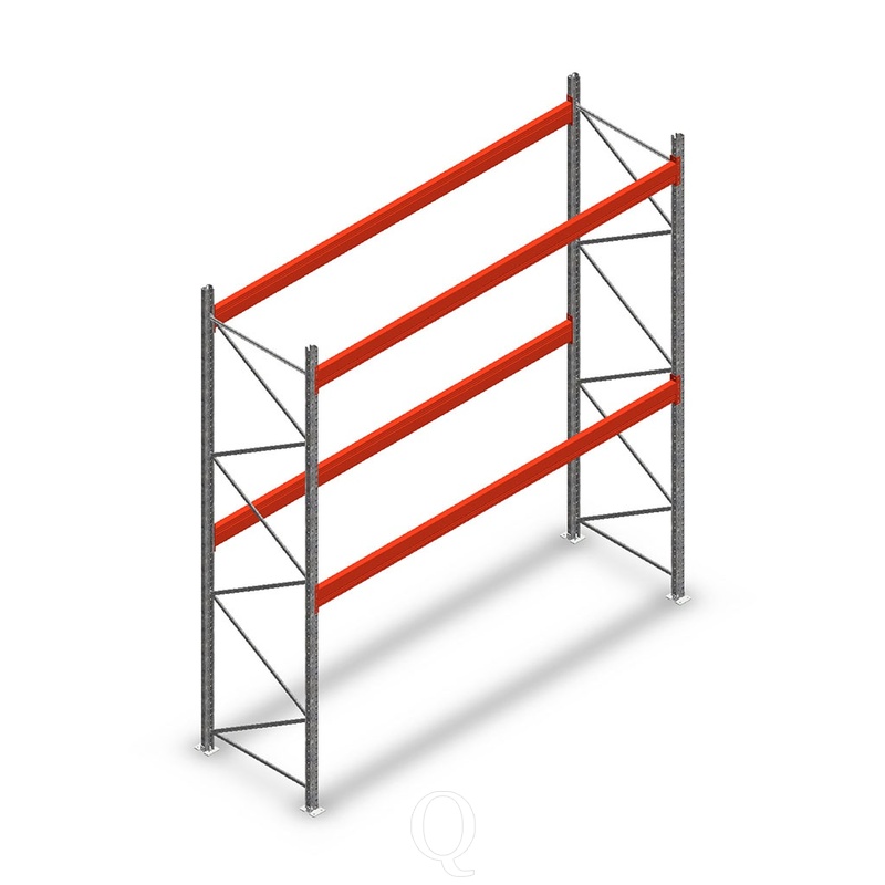 Palletstelling AR T2 4500x3300x1100 2 niveaus beginsectie