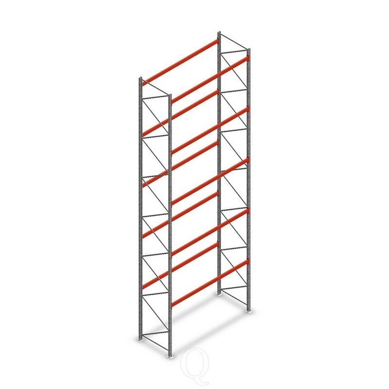 Palletstelling AR T2 8000x2700x1100 beginsectie