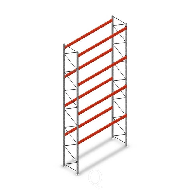 Palletstelling AR T2 8000x3600x1100 beginsectie