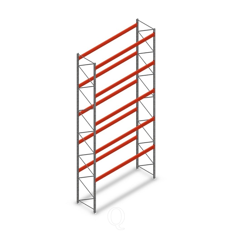Palletstelling AR T2 8000x3600x1100 beginsectie