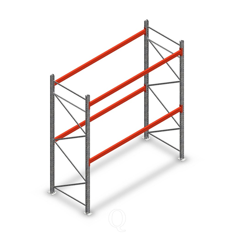 Palletstelling AR T2 3500x2700x1100 mm 2 niveaus beginsectie