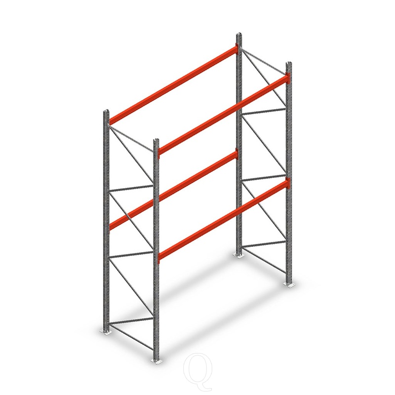 Palletstelling AR T2 M10 4500x2700x1100 2 niveaus beginsectie