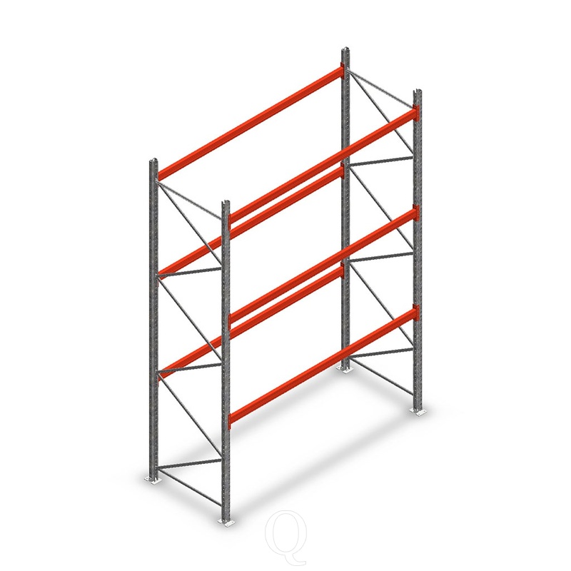 Palletstelling AR T2 M10 4500x2700x1100 3 niveaus beginsectie