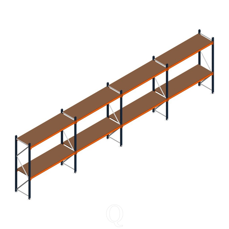 Voordeelrij grootvakstelling Kimer 1750x6250x600 2 niveaus