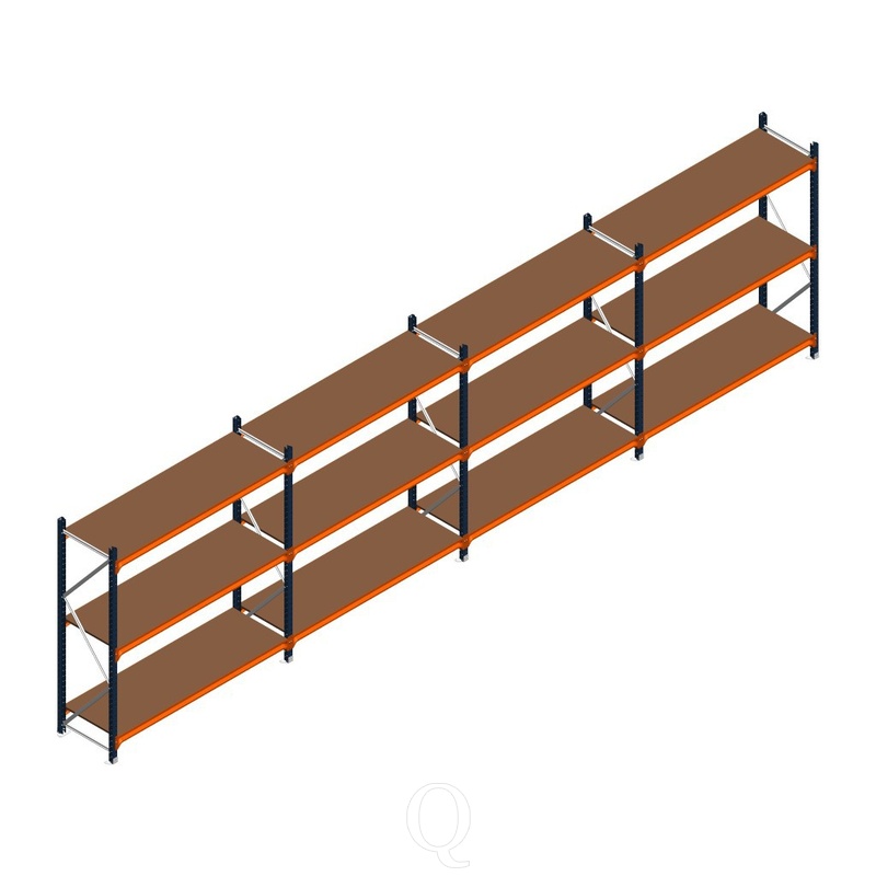 Voordeelrij grootvakstelling Kimer 1750x6250x600 3 niveaus