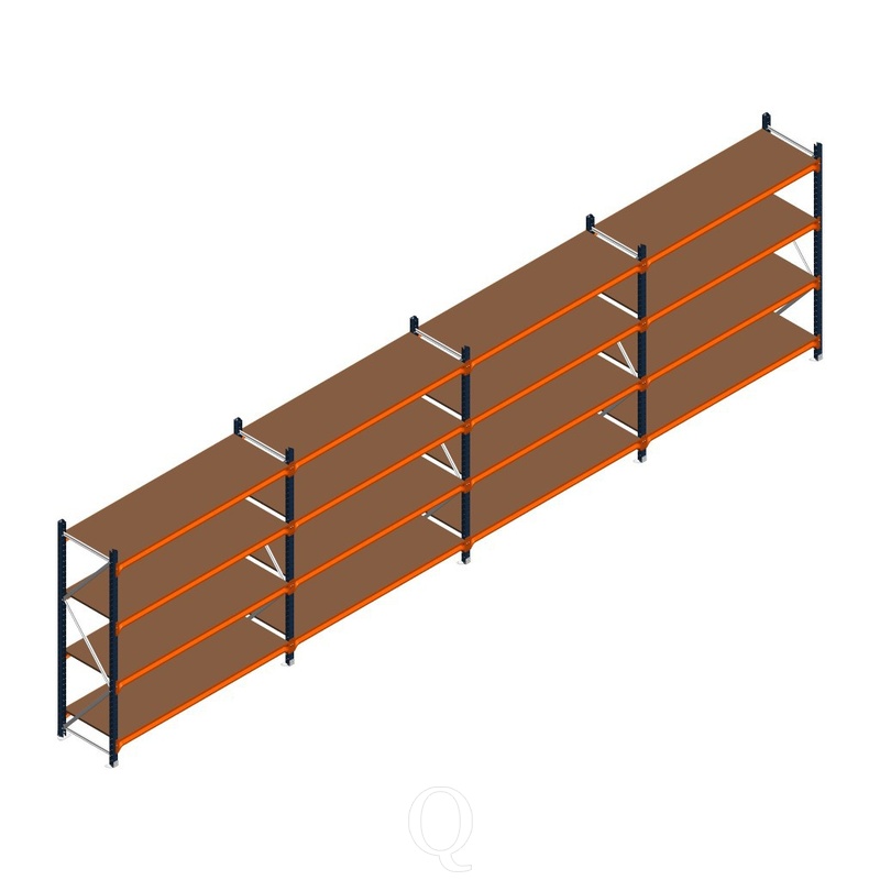 Voordeelrij grootvakstelling Kimer 1750x6250x600 4 niveaus