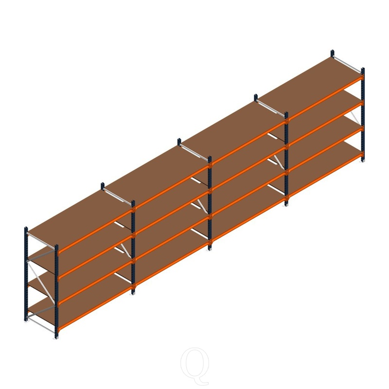 Voordeelrij grootvakstelling Kimer 1750x6250x800 4 niveaus