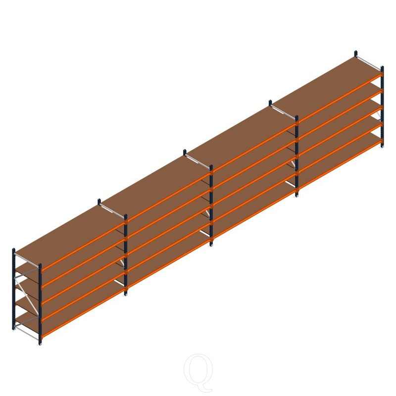 Voordeelrij grootvakstelling Kimer 1750x9250x800 5 niveaus