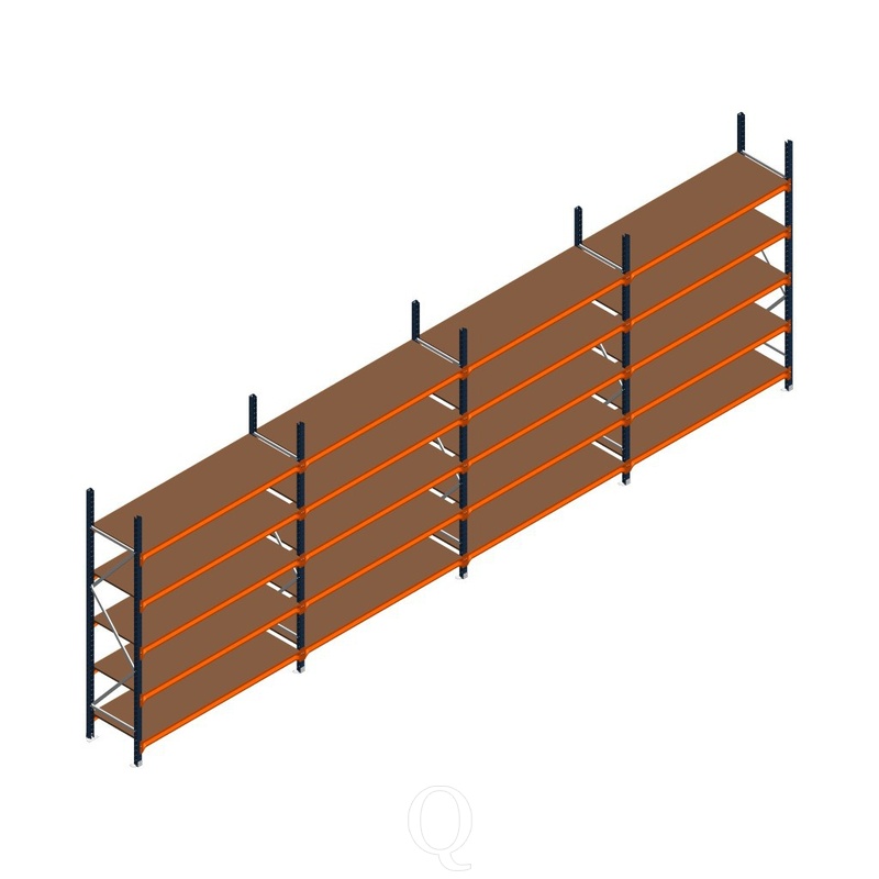 Voordeelrij grootvakstelling Kimer 2250x6250x600 5 niveaus