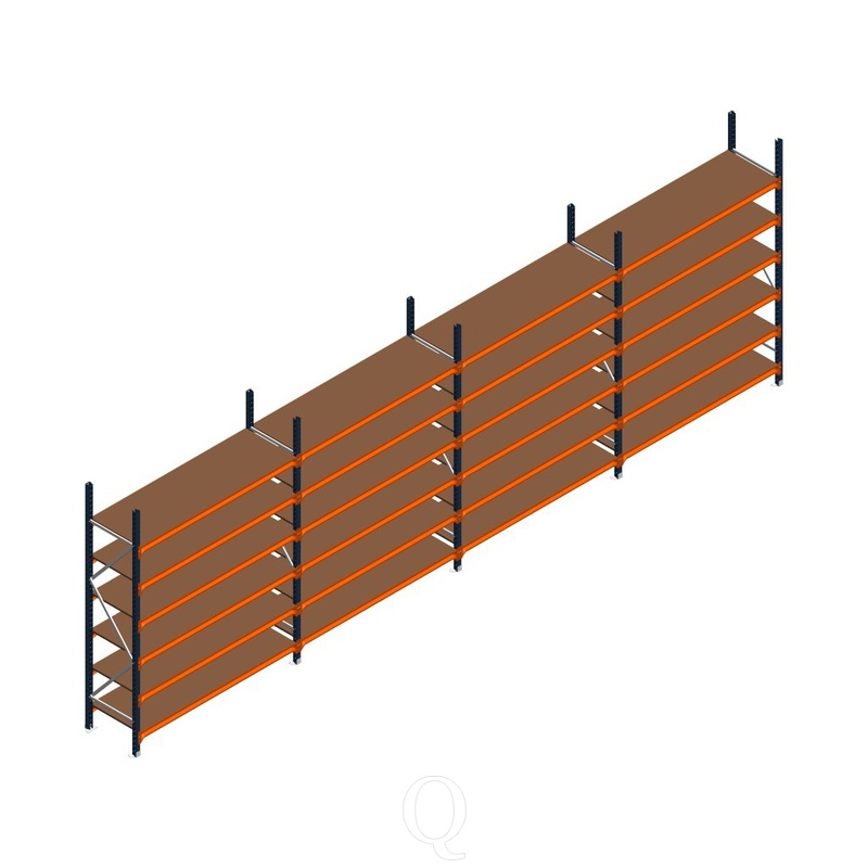 Voordeelrij grootvakstelling Kimer 2250x6250x600 6 niveaus