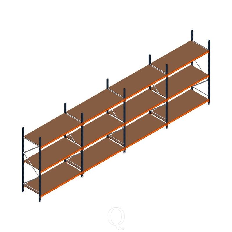 Voordeelrij grootvakstelling Kimer 2250x6250x800 3 niveaus