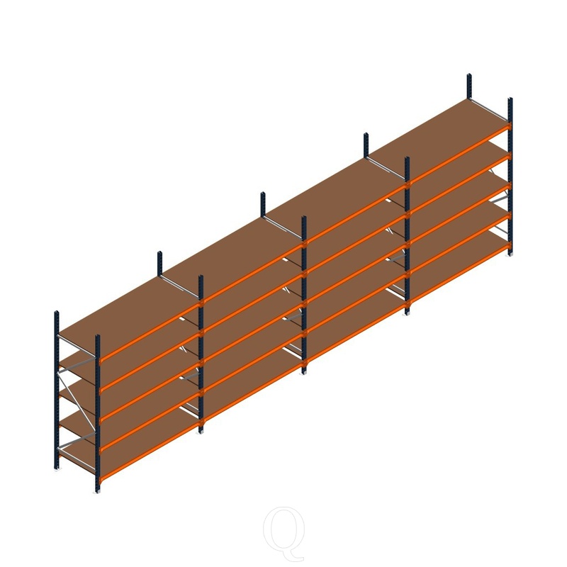 Voordeelrij grootvakstelling Kimer 2250x6250x800 5 niveaus