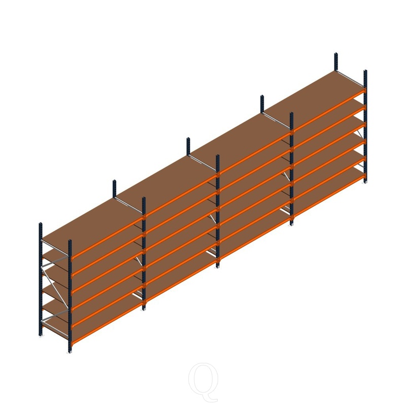 Voordeelrij grootvakstelling Kimer 2250x6250x800 6 niveaus