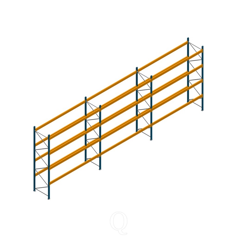 Voordeelrij palletstelling Apersa 4000x11104x1100 4 niveaus