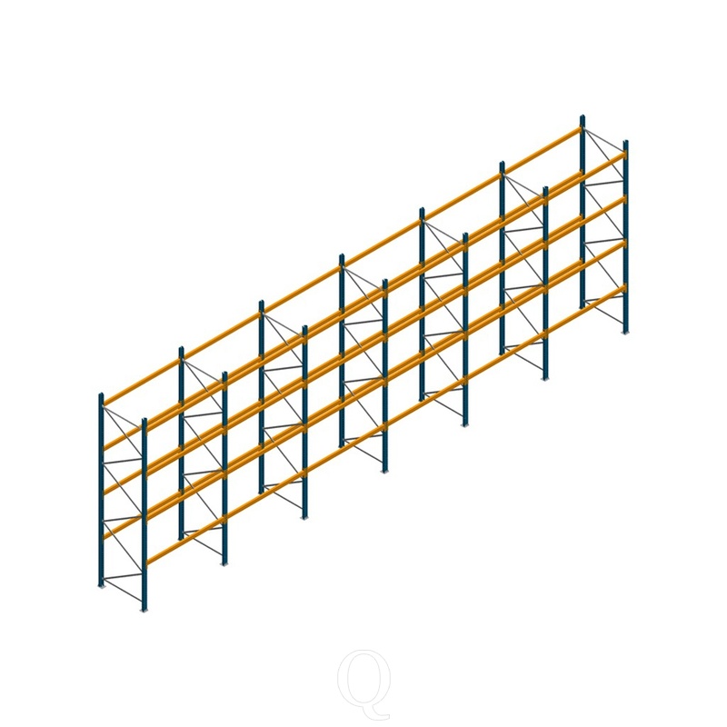 Voordeelrij palletstelling Apersa 4000x11632x1100 4 niveaus