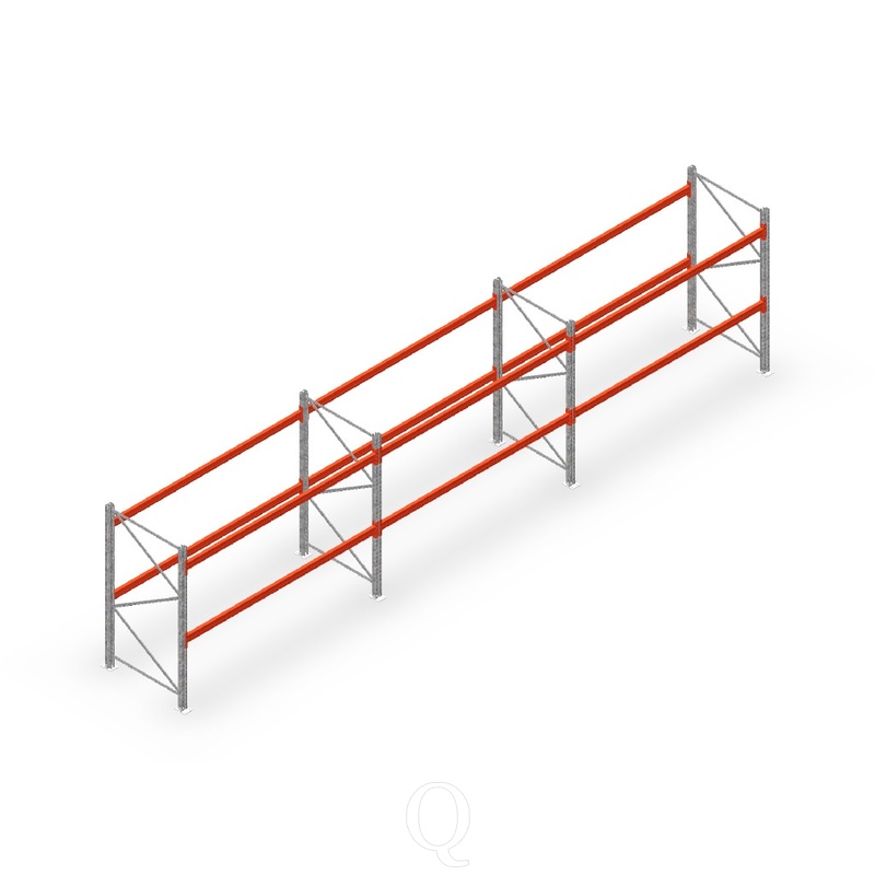 Voordeelrij palletstelling AR T2 2000x8420x1100 M11051/2700 2 niveaus