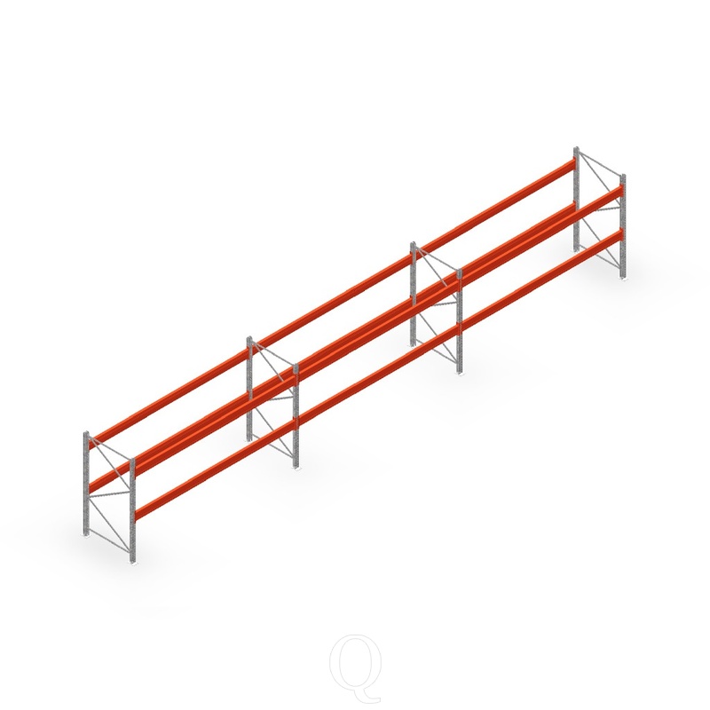 Voordeelrij palletstelling AR T2 2500x11120x1100 MN14051/3600 - 2 niveaus