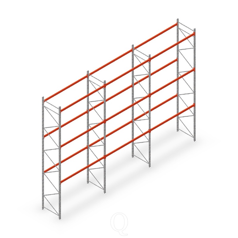 Palletstelling AR T2 voordeelrij 6000x8420x1100 MN15051/2700 3 niveaus