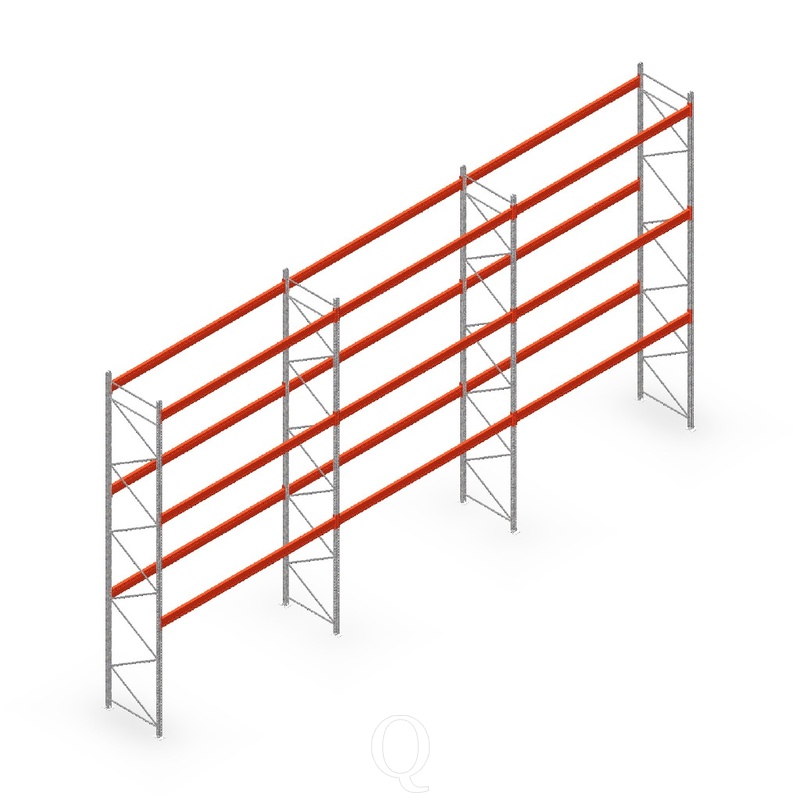 Palletstelling AR T2 voordeelrij 6000x11120x1100 MN14051/3600 3 niveaus