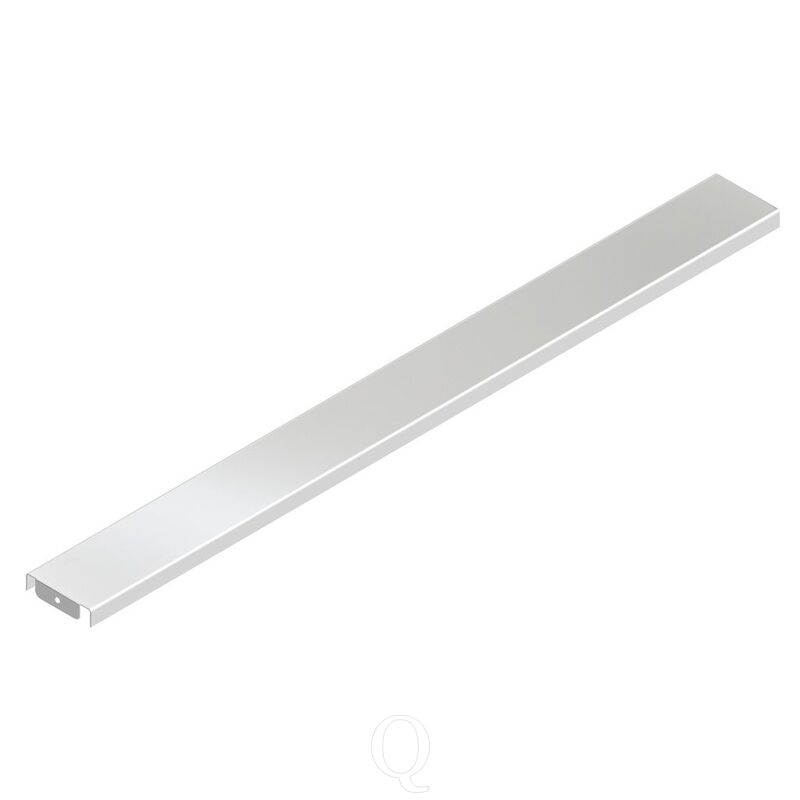 Winkelstelling afdeklijst 1000x60 mm RAL9001