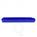 Magazijnbak PSB 7 blauw 615x100x60mm (lxbxh) kunststof