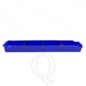 Magazijnbak PSB 7 blauw 615x100x60mm (lxbxh) kunststof