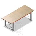 Enkellaags Inpaktafel, Paktafel met voorgemonteerde frames