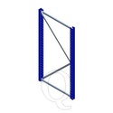 Frame AR Grootvakstelling 2250 x 1200 mm (hxd) blauw 