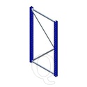 Frame AR Grootvakstelling 2250 x 800 mm (hxd) blauw  