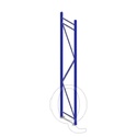 Frame AR Grootvakstelling 3000 x 500 mm (hxd) blauw