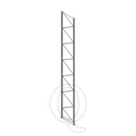 Frame palletstelling AR T2 L2 verzinkt 8000 x 1100 mm