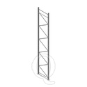 Frame palletstelling AR T2 M10 verzinkt 6000 x 1100 mm