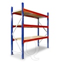 Grootvakstelling Kimer 1750x1500x600 4 niveaus aanbouwsectie