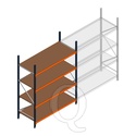 Grootvakstelling Kimer 2250x1500x800 4 niveaus beginsectie