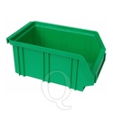 Kunststof stapelbak, Plastic magazijnbak A2 170x105x75 groen