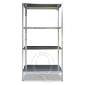 Stellingkast Opbergrek Classic L verzinkt 2000x1000x500 mm (hxbxd)