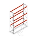 Palletstelling AR T2 5000x3300x1100 3 niveaus beginsectie