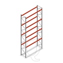 Palletstelling AR T2 8000x3600x1100 beginsectie