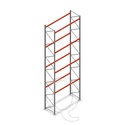 Palletstelling AR T2 L2 8000x2700x1100 4 niveaus beginsectie