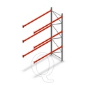 Palletstelling AR T2 M10 4500x2700x1100 3 niveaus aanbouwsectie
