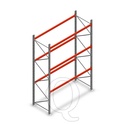 Palletstelling AR T2 M10 4500x2700x1100 3 niveaus beginsectie