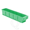Plastic Bak, Magazijnbak, Magazijnstellingbak VKB 400x93x83 groen