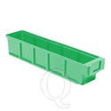 Plastic Bak, Magazijnbak, Magazijnstellingbak VKB 400x93x83 groen